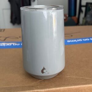 Gray Insulated Wine Tumbler